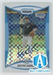 2008 Bowman Chrome Prospects X-Fractor /250 Kevin Ahrens #BCP125 Auto